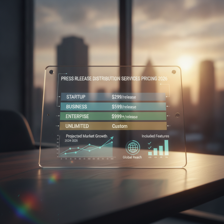 Press Release Distribution Services Pricing 2026