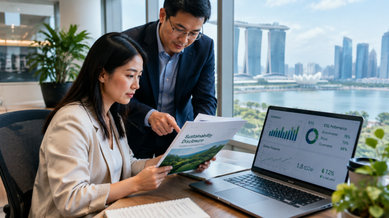 SGX Sustainability Reporting Communications Singapore