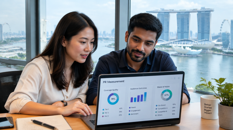 Singapore PR analytics dashboard review